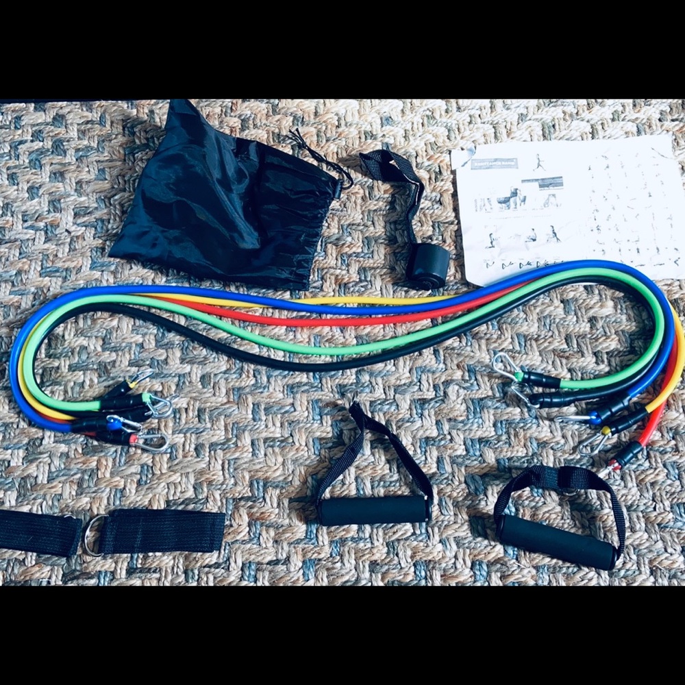 Resistance bands workout gym home workout weights